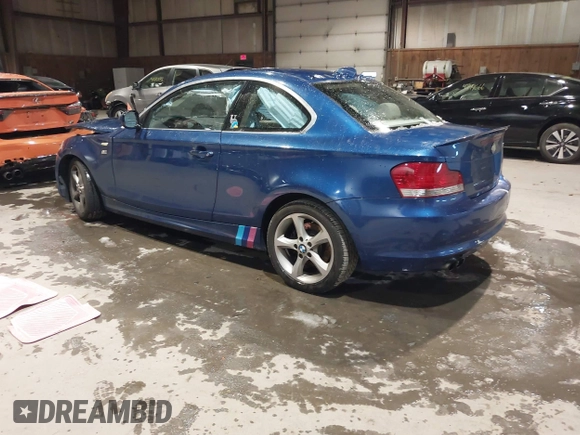 2010 BMW 1 Series 128i with VIN WBAUP9C57AVF49515, listed as a IAAI auction lot 41154745 with 120,982 mi miles and . Bid and sale history available at DreamBid. Image 3.