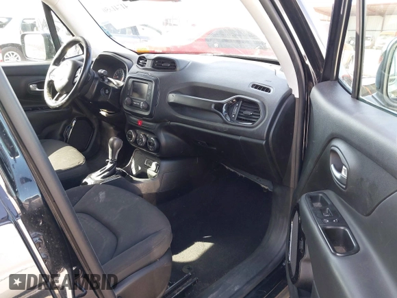 2017 Jeep Renegade Latitude with VIN ZACCJABB8HPF19043, listed as a IAAI auction lot 41741650 with 155,260 mi miles and . Bid and sale history available at DreamBid. Image 5.