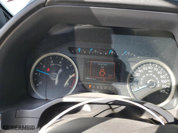 2016 Ford F-150 XLT with VIN 1FTEW1EP3GKD61415, listed as a Copart auction lot 44767905 with 236,244 mi miles and Salvage Title. Bid and sale history available at carsss.com. Image 9.