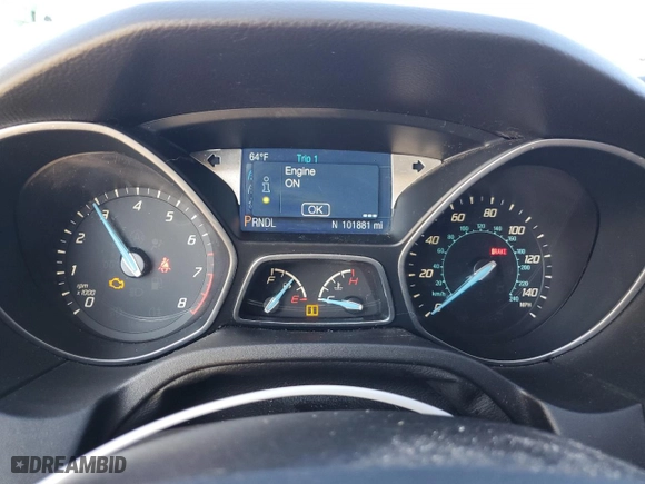 2014 Ford Focus SE with VIN 1FADP3K22EL169090, listed as a Copart auction lot 74069884 with 101,881 mi miles and Salvage Title. Bid and sale history available at carsss.com. Image 9.