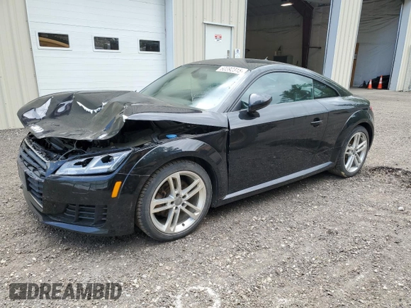 2018 Audi TT with VIN TRUC5AFV5J1014808, listed as a Copart auction lot 60392315 with 36,865 mi miles and Salvage title. Bid and sale history available at DreamBid. Image 1.