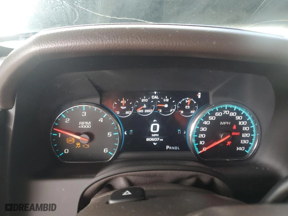 2017 Chevrolet Suburban Premier with VIN 1GNSKJKCXHR122234, listed as a Copart auction lot 45488545 with 80,607 mi miles and Salvage Title. Bid and sale history available at carsss.com. Image 9.