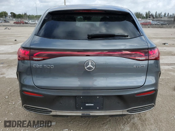 2023 Mercedes-Benz EQE 500 z VIN 4JGGM2CB5PA020725, wystawiony jako Copart lot #46992505 z przebiegiem 4 514 mil mil oraz Szkoda całkowita • Salvage title. Historia ofert i sprzedaży dostępna na DreamBid. Obrazek 6.