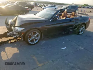 2016 BMW 4 Series 428i z VIN WBA3V7C57G5A27806, wystawiony jako Copart lot #53341735 z przebiegiem 77 381 mil mil oraz Szkoda całkowita • Salvage title. Historia ofert i sprzedaży dostępna na DreamBid. Obrazek 1.