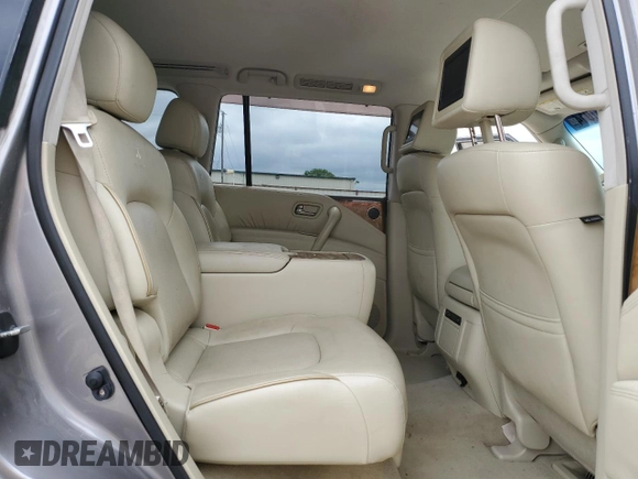 2011 Infiniti QX56 7-passenger with VIN JN8AZ2NE4B9002248, listed as a Copart auction lot 54601014 with 0 mi miles and Clean Title. Bid and sale history available at carsss.com. Image 11.