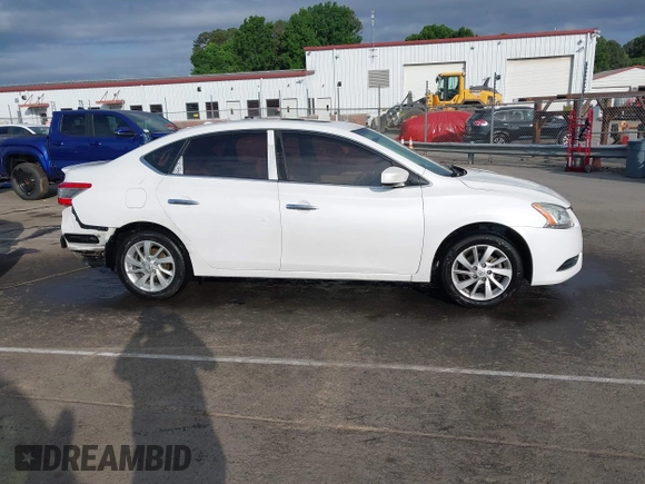 2015 Nissan Sentra SR with VIN 3N1AB7AP8FY257900, listed as a IAAI auction lot 42130428 with 153,060 mi miles and . Bid and sale history available at DreamBid. Image 14.