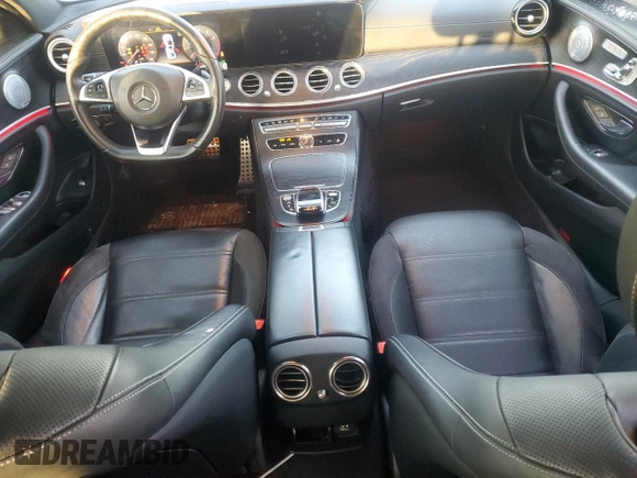 2018 Mercedes-Benz E-Class AMG E 43 with VIN WDDZF6EBXJA393798, listed as a Copart auction lot 42080735 with 99,981 mi miles and Salvage Title. Bid and sale history available at carsss.com. Image 8.