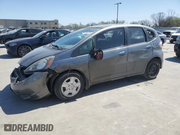 2013 Honda Fit with VIN JHMGE8H39DC032638, listed as a Copart auction lot 49655735 with 189,834 mi miles and Salvage Title. Bid and sale history available at carsss.com. Image 1.