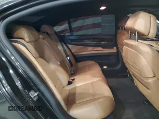 2013 BMW 7 Series 740Li xDrive with VIN WBAYF4C50DD127620, listed as a Copart auction lot 75655904 with 138,033 mi miles and Salvage title. Bid and sale history available at DreamBid. Image 10.