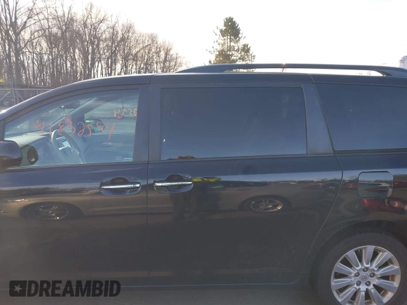 2013 Toyota Sienna XLE with VIN 5TDDK3DC0DS067993, listed as a IAAI auction lot 41832594 with 159,364 mi miles and . Bid and sale history available at DreamBid. Image 14.