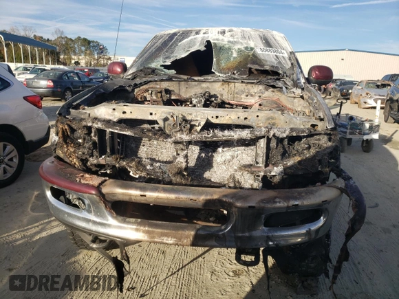 1997 Ford F-150 with VIN 1FTDF18W7VNA43842, listed as a Copart auction lot 80889804 with Not provided miles and Salvage title. Bid and sale history available at DreamBid. Image 5.