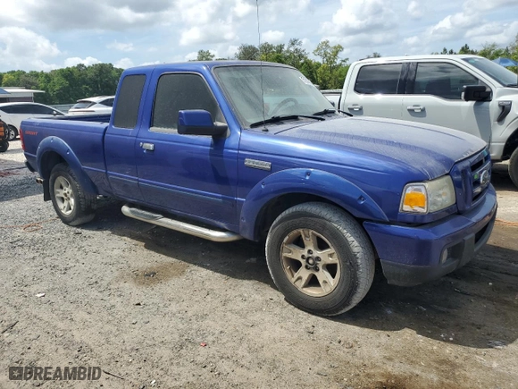 2006 Ford Ranger STX with VIN 1FTYR44E06PA65632, listed as a Copart auction lot 51837995 with 172,608 mi miles and Salvage Title. Bid and sale history available at carsss.com. Image 4.