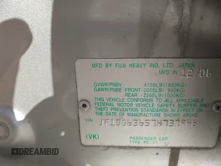 2007 Subaru Forester X с VIN JF1SG63657H737946, выставлен на аукционе IAAI как лот 41624339 с пробегом 145 693 миль миль и . История ставок и продаж доступна на DreamBid. Изображение 9.