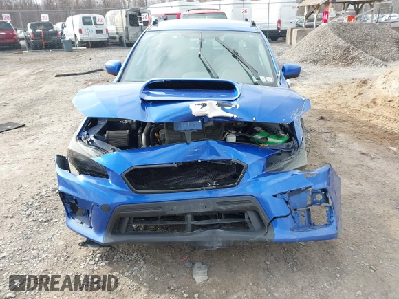 2019 Subaru WRX Premium with VIN JF1VA1B63K9806090, listed as a IAAI auction lot 41876206 with 86,498 mi miles. Bid and sale history available at carsss.com. Image 6.
