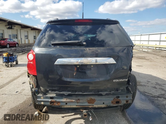 2011 Chevrolet Equinox LT w/1LT with VIN 2CNALDEC5B6359789, listed as a Copart auction lot 49722195 with 126,040 mi miles and Salvage Title. Bid and sale history available at carsss.com. Image 6.