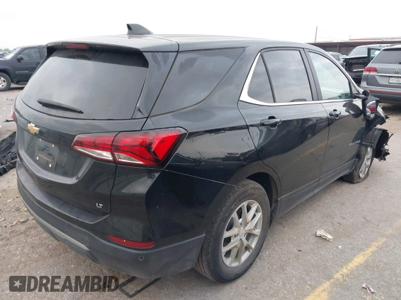2024 Chevrolet Equinox LT with VIN 3GNAXKEG2RL201813, listed as a IAAI auction lot 42262402 with 21,804 mi miles and . Bid and sale history available at DreamBid. Image 4.