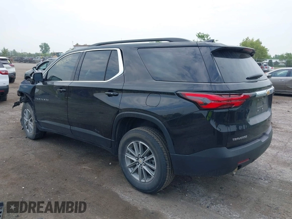 2023 Chevrolet Traverse LT Cloth with VIN 1GNERGKW6PJ220745, listed as a IAAI auction lot 42485387 with 24,715 mi miles and . Bid and sale history available at DreamBid. Image 3.