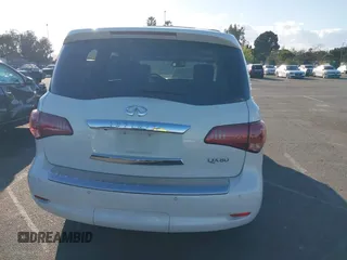 2016 Infiniti QX80 with VIN JN8AZ2NC3G9401366, listed as a IAAI auction lot 41735277 with 99,570 mi miles. Bid and sale history available at carsss.com. Image 16.