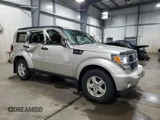 2008 Dodge Nitro SXT with VIN 1D8GU28K08W151452, listed as a Copart auction lot 52162445 with 56,168 mi miles and Salvage Title. Bid and sale history available at carsss.com. Image 4.