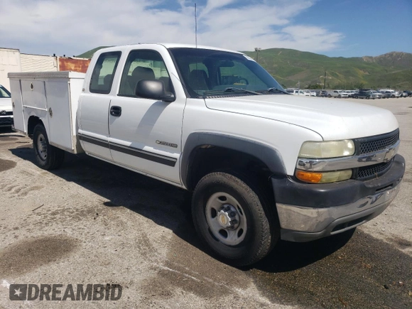 2002 Chevrolet Silverado 1500 with VIN 1GBHC29U22E300208, listed as a Copart auction lot 52234395 with Not Provided miles and Clean Title. Bid and sale history available at DreamBid. Image 4.