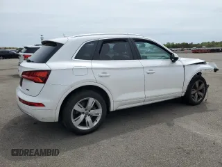 2019 Audi Q5 Premium Plus z VIN WA1BNAFY3K2028356, wystawiony jako Copart lot #57721845 z przebiegiem Nie podano mil oraz Szkoda całkowita • Salvage title. Historia ofert i sprzedaży dostępna na DreamBid. Obrazek 3.