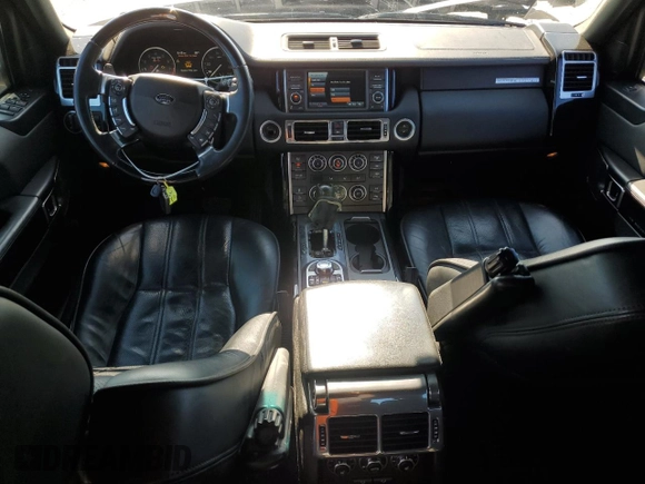 2012 Land Rover Range Rover HSE Lux with VIN SALMF1D46CA363185, listed as a Copart auction lot 63715095 with 151,154 mi miles and Salvage title. Bid and sale history available at DreamBid. Image 8.