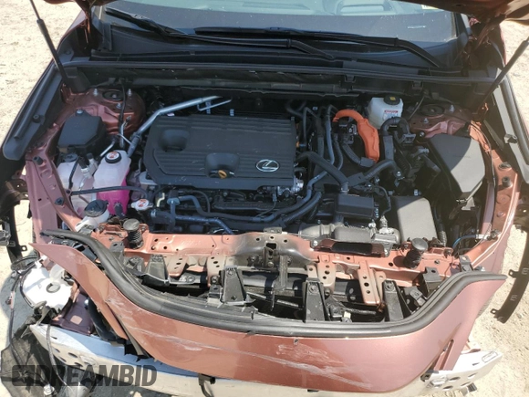 2025 Lexus NX 350h Premium with VIN 2T2GKCEZ3SC040711, listed as a Copart auction lot 56729615 with 5,997 mi miles and Salvage title. Bid and sale history available at DreamBid. Image 12.