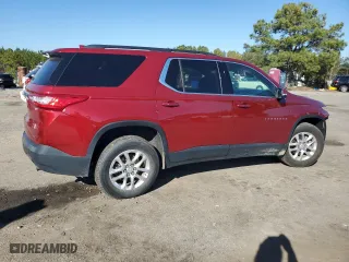 2021 Chevrolet Traverse LT Cloth with VIN 1GNERGKW2MJ191272, listed as a Copart auction lot 46348045 with 91,839 mi miles and Salvage Title. Bid and sale history available at carsss.com. Image 3.