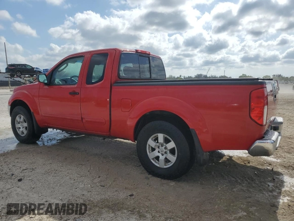 2005 Nissan Frontier LE with VIN 1N6AD06W75C401925, listed as a Copart auction lot 57626735 with 191,886 mi miles and Clean title. Bid and sale history available at DreamBid. Image 2.