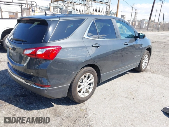 2021 Chevrolet Equinox LT with VIN 2GNAXKEV4M6125300, listed as a IAAI auction lot 41752542 with 83,604 mi miles. Bid and sale history available at carsss.com. Image 4.