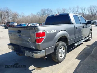 2013 Ford F-150 XL with VIN 1FTFW1ET8DFB54895, listed as a IAAI auction lot 41767116 with 232,291 mi miles. Bid and sale history available at carsss.com. Image 4.