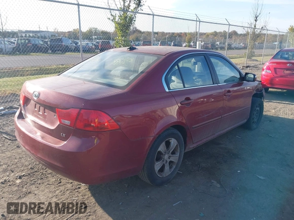 2009 Kia Optima LX z VIN KNAGE228995289603, wystawiony jako IAAI lot #40716738 z przebiegiem 209 904 mil mil oraz . Historia ofert i sprzedaży dostępna na DreamBid. Obrazek 4.