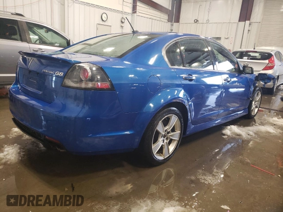 2009 Pontiac G8 GT with VIN 6G2EC57Y09L167466, listed as a Copart auction lot 82578463 with 99,295 mi miles and Clean Title. Bid and sale history available at carsss.com. Image 3.