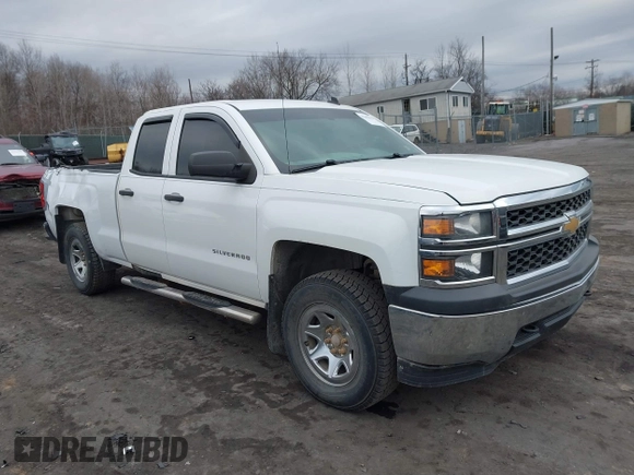 2014 Chevrolet Silverado 1500 Work Truck with VIN 1GCVKPEH2EZ119436, listed as a IAAI auction lot 41389686 with 180,865 mi miles and . Bid and sale history available at DreamBid. Image 1.