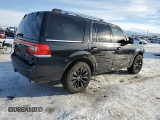 2015 Lincoln Navigator z VIN 5LMJJ2JT7FEJ06567, wystawiony jako Copart lot #88794585 z przebiegiem 144 788 mil mil oraz Szkoda całkowita • Salvage title. Historia ofert i sprzedaży dostępna na DreamBid. Obrazek 3.