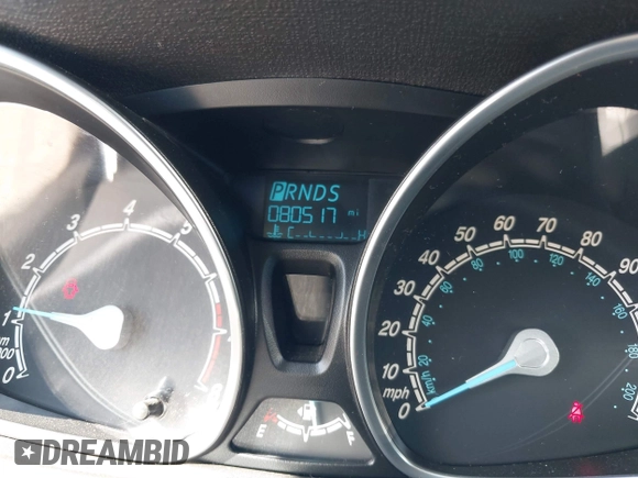 2019 Ford Fiesta SE with VIN 3FADP4EJ0KM118870, listed as a IAAI auction lot 41963700 with 80,517 mi miles. Bid and sale history available at carsss.com. Image 7.