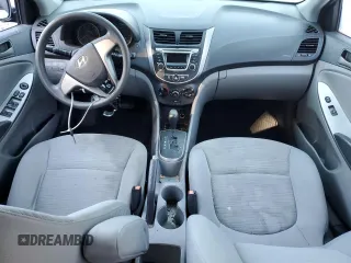 2015 Hyundai Accent GLS with VIN KMHCT4AE6FU893679, listed as a Copart auction lot 63344473 with Not Provided miles. Bid and sale history available at carsss.com. Image 8.