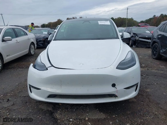 2024 Tesla Model Y with VIN 7SAYGDED5RA333553, listed as a IAAI auction lot 40809117 with NaN miles. Bid and sale history available at carsss.com. Image 12.