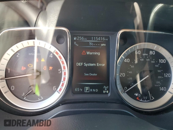 2017 Nissan Titan XD PRO-4X with VIN 1N6BA1F41HN575936, listed as a Copart auction lot 49919955 with 115,416 mi miles and Salvage Title. Bid and sale history available at carsss.com. Image 9.