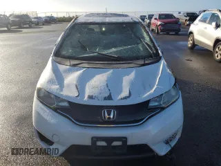 2017 Honda Fit EX with VIN JHMGK5H7XHS010668, listed as a Copart auction lot 87545555 with 54,452 mi miles and Salvage Title. Bid and sale history available at carsss.com. Image 5.