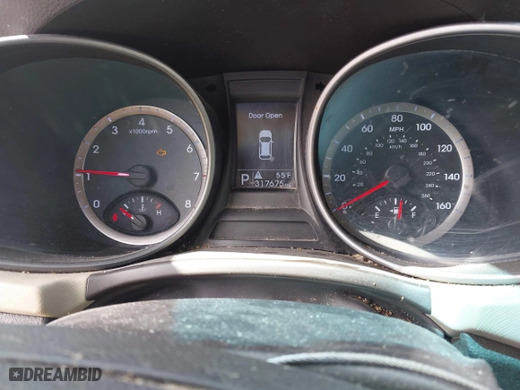 2013 Hyundai Santa Fe Sport with VIN 5XYZTDLB7DG016604, listed as a IAAI auction lot 42078223 with 317,675 mi miles. Bid and sale history available at carsss.com. Image 7.