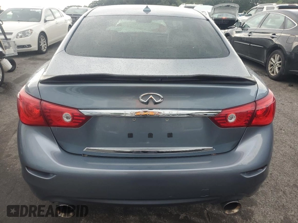 2015 Infiniti Q50 Premium with VIN JN1BV7AP5FM354213, listed as a Copart auction lot 66548864 with 0 mi miles and Clean Title. Bid and sale history available at carsss.com. Image 6.