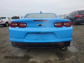 2023 Chevrolet Camaro LT1 with VIN 1G1FF1R7XP0101709, listed as a Copart auction lot 43611765 with 18,974 mi miles and Salvage Title. Bid and sale history available at DreamBid. Image 6.