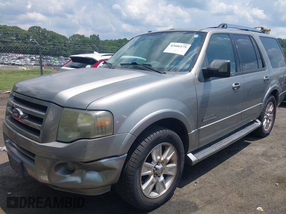 2008 Ford Expedition Limited with VIN 1FMFU195X8LA80495, listed as a IAAI auction lot 42606175 with 164,389 mi miles and . Bid and sale history available at DreamBid. Image 2.