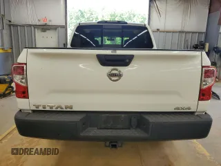 2017 Nissan Titan SV z VIN 1N6AA1EJ5HN556261, wystawiony jako Copart lot #55049185 z przebiegiem 107 396 mil mil oraz Szkoda całkowita • Salvage title. Historia ofert i sprzedaży dostępna na DreamBid. Obrazek 6.