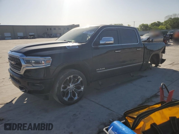 2019 Ram 1500 Limited z VIN 1C6SRFHT9KN787964, wystawiony jako Copart lot #52957905 z przebiegiem 129 997 mil mil oraz Szkoda całkowita • Salvage title. Historia ofert i sprzedaży dostępna na DreamBid. Obrazek 1.