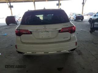 2020 Acura MDX Sport Hybrid w/Advance Pkg with VIN 5J8YD7H75LL001490, listed as a Copart auction lot 48782035 with 43,733 mi miles and Salvage Title. Bid and sale history available at carsss.com. Image 6.