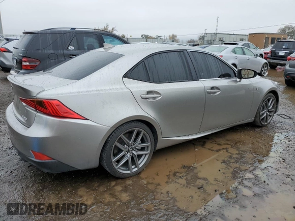 2017 Lexus IS 350 with VIN JTHBE1D20H5030981, listed as a Copart auction lot 84973764 with Not Provided miles and Salvage Title. Bid and sale history available at DreamBid. Image 3.