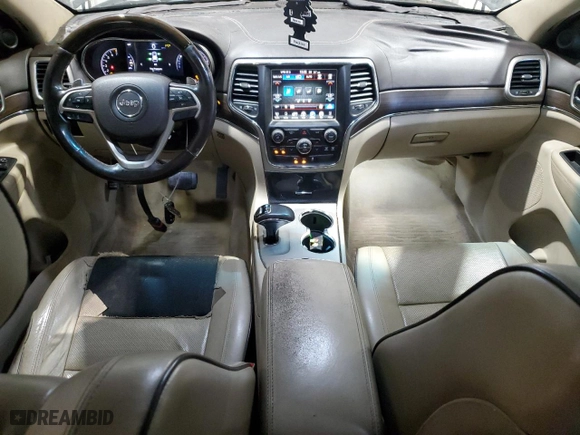 2014 Jeep Grand Cherokee Overland with VIN 1C4RJFCG8EC320849, listed as a Copart auction lot 49447355 with 183,726 mi miles and Salvage Title. Bid and sale history available at carsss.com. Image 8.