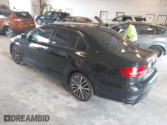 2015 Volkswagen Jetta SE with VIN 3VWD17AJ7FM415950, listed as a IAAI auction lot 42202024 with 107,877 mi miles and . Bid and sale history available at DreamBid. Image 3.